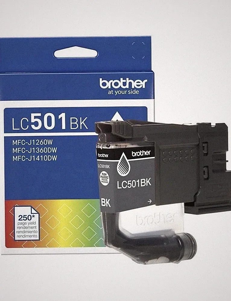 Brother LC501 BK Black Original Standard Yield Inkjet Ink Cartridge BRAND NEW!!!