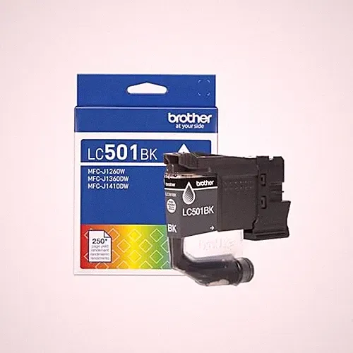 Brother Original Standard Yield Inkjet Ink Cartridge - Black Pack (lc501bks)