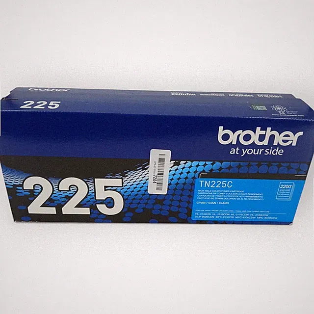 Brother TN225C High Yield Toner Cartridge Replacement (Untested)