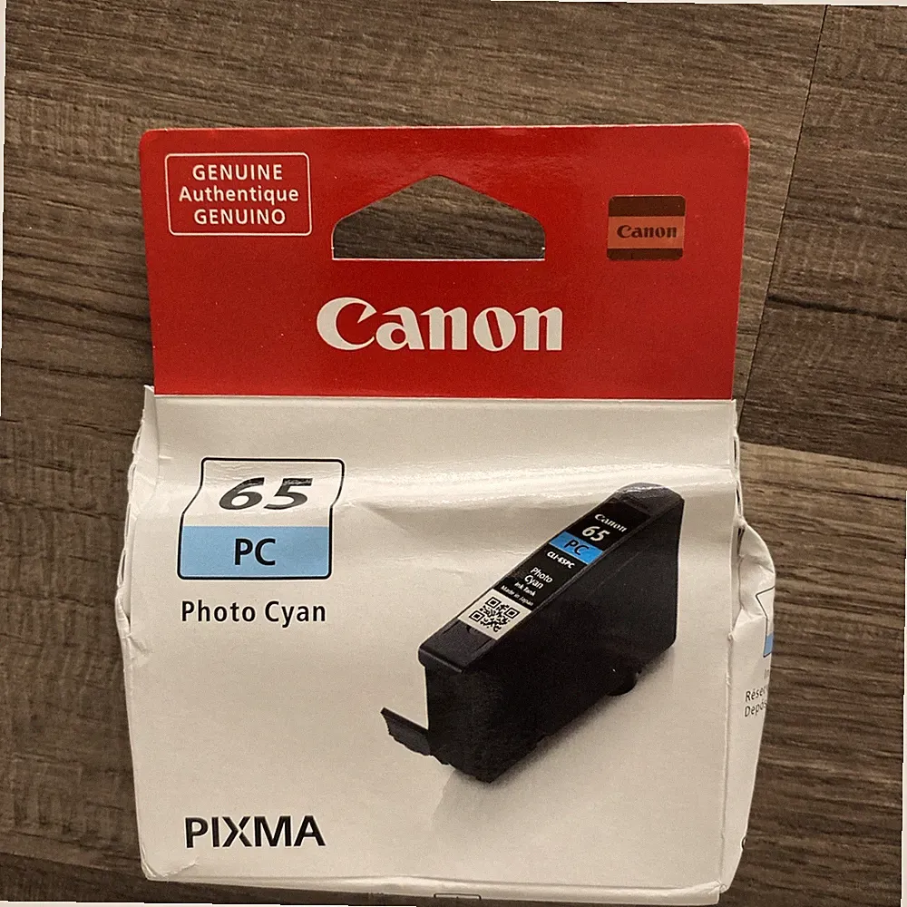Canon 65 PC Photo Cyan Standard Yield Ink Cartridge (4220C002)/c