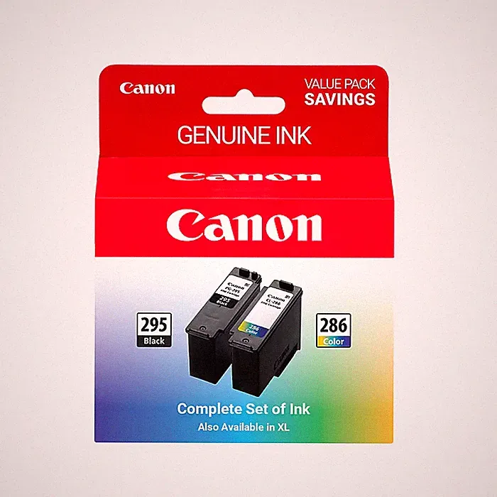 Canon PG-295 CL-286 Black Tri-Color Ink Cartridge for TR7120 TS4320 TS6520 origi