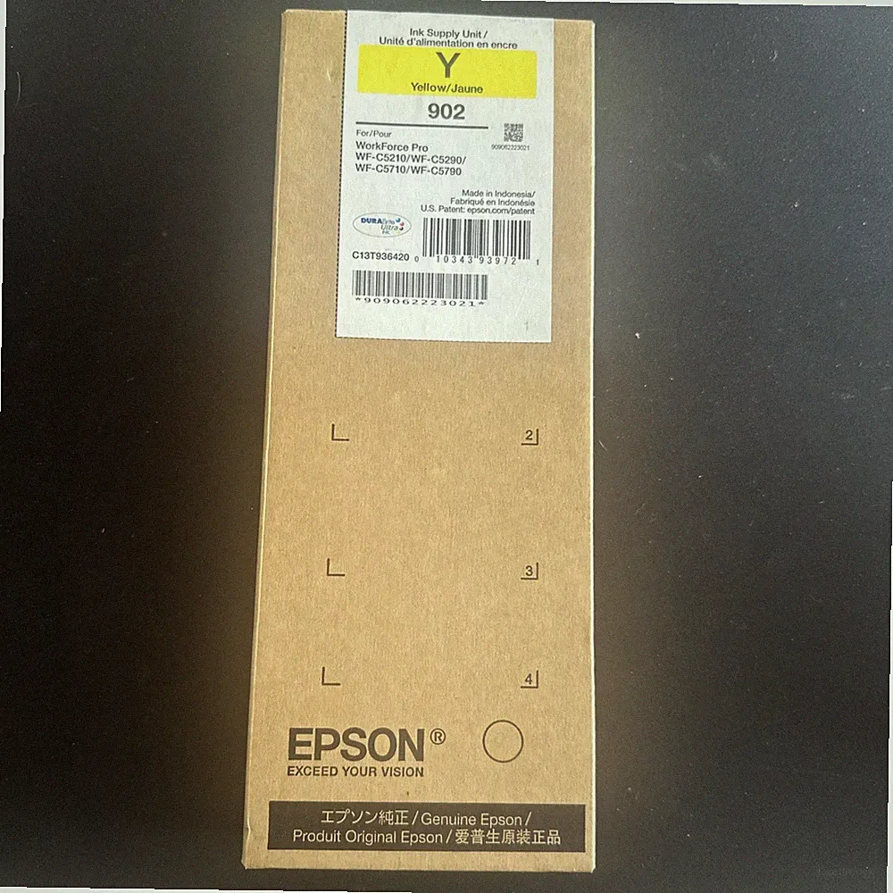 Epson DURABrite Ultra 902 Original Standard Yield Inkjet Ink Cartridge - Yellow