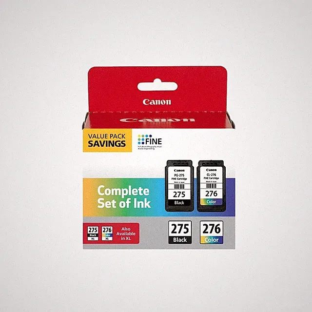 Genuine Ink Cartridge Combo Pack Black and Color for Select PIXMA Printers