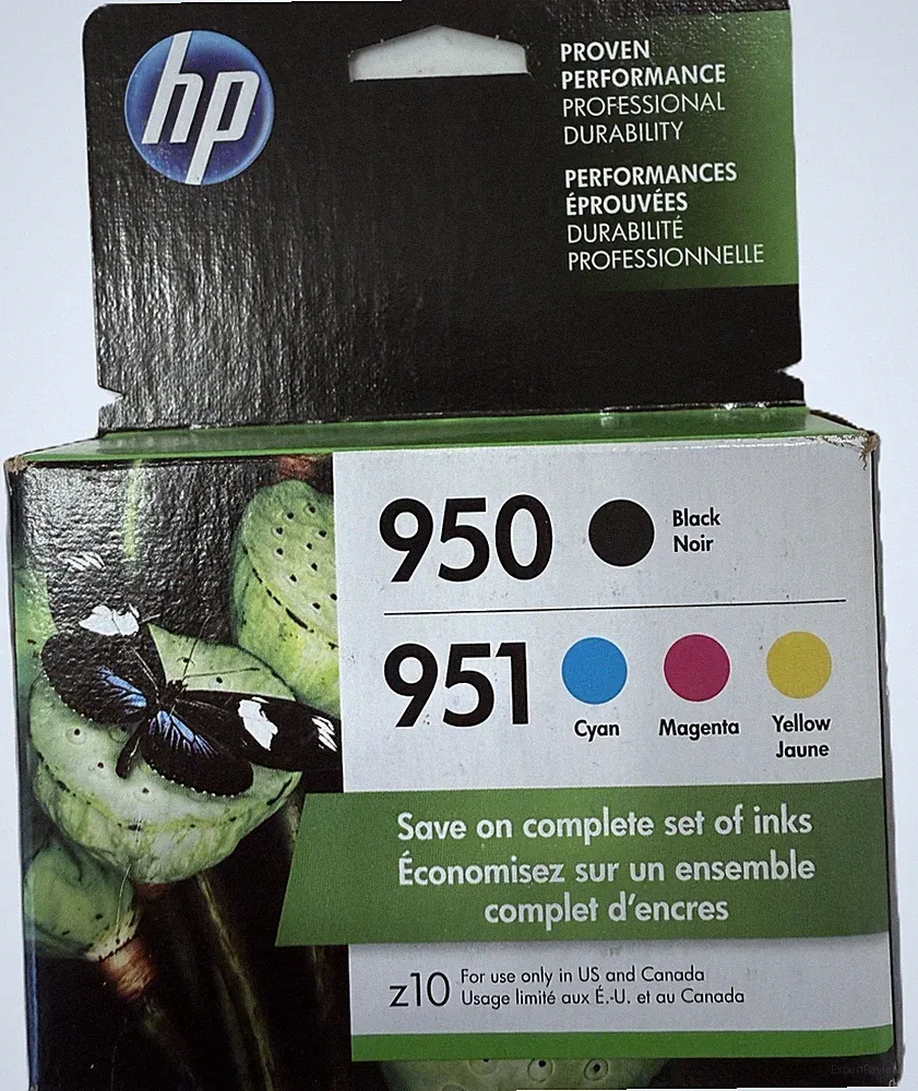 HP 950/951 Standard Yield CMYK Ink Cartridge Set (X4E06AN#140)