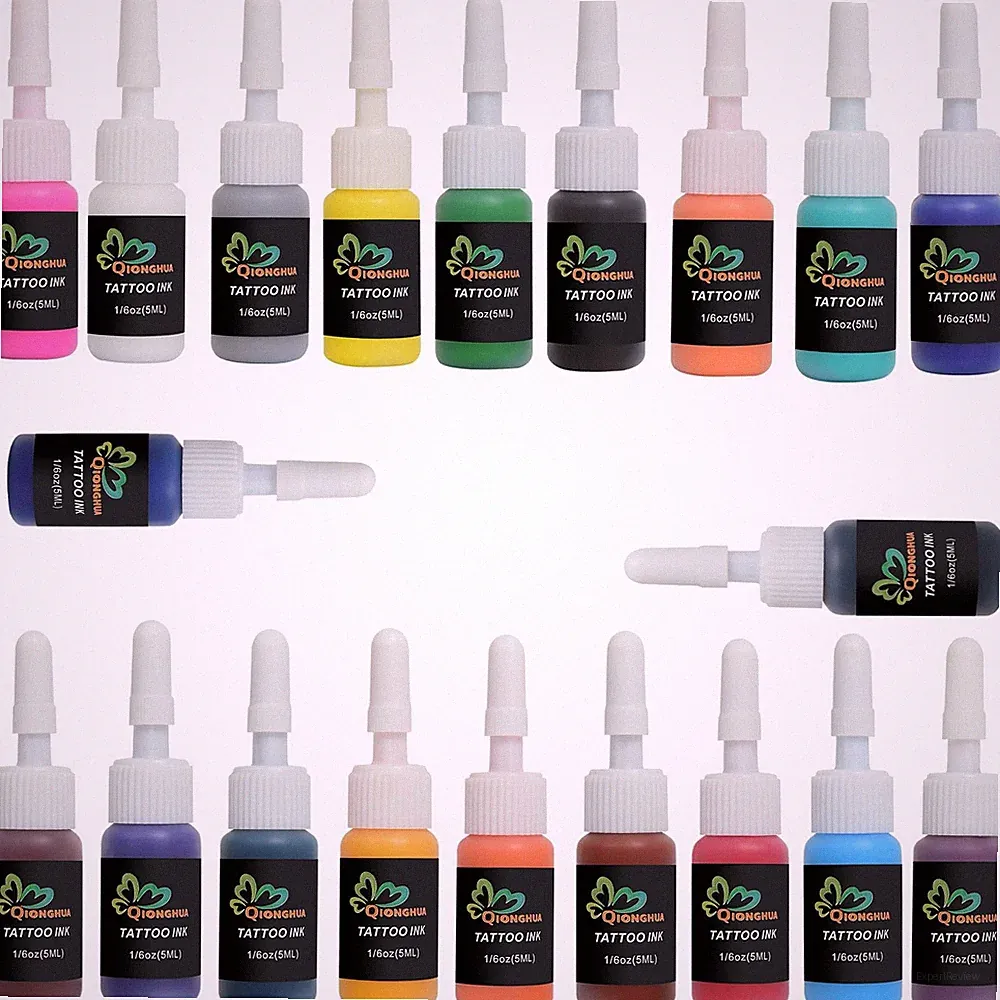 Ink Set 1/6 oz (5ml) Supply Ink 20 Colors Pigment Kit Ink
