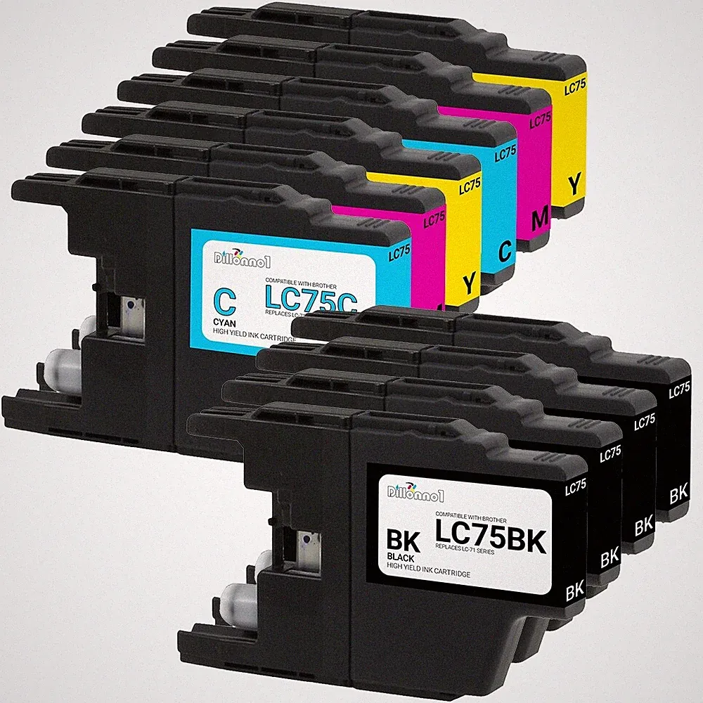 LC71 LC75 LC79 Ink Cartridges For Brother MFC-J425W J430W J435W DCP-J525W Lot
